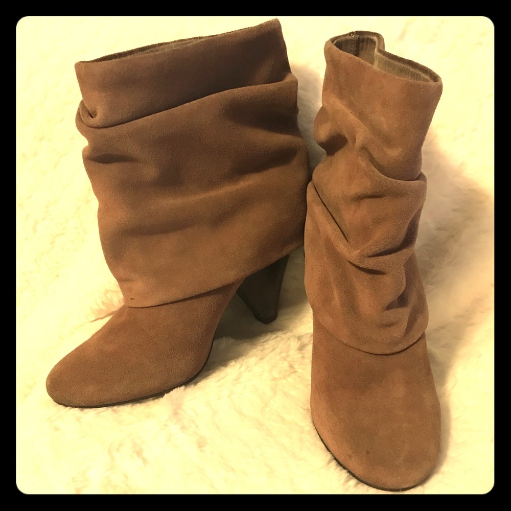 Steve Madden Slouchy Bootie in Mushroom